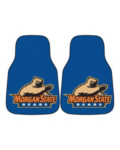 Fanmats Morgan State University Universal Carpet Front Floor Mats, Flat Image