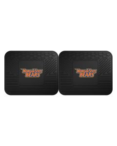 Fanmats, Pair of Morgan State University Universal Vinyl Utility Rear Floor Mats, Rear Mats