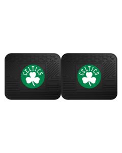 Fanmats ® - Pair of NBA Boston Celtics Universal Vinyl Utility Rear Floor Mats (12433)