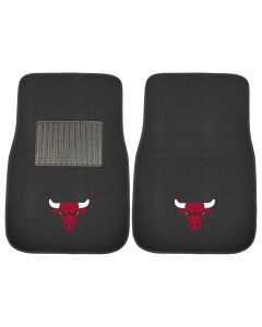 Fanmats ® - Pair of NBA Chicago Bulls Universal Embroidered Front Floor Mats (17610)