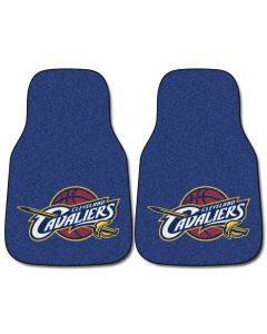 Fanmats ® - Pair of NBA Cleveland Cavaliers Universal Carpet Front Floor Mats (9233)