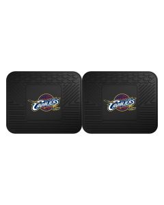 Fanmats ® - Pair of NBA Cleveland Cavaliers Universal Vinyl Utility Rear Floor Mats (12367)