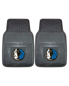 Fanmats ® - Pair of NBA Dallas Mavericks Universal Vinyl Front Floor Mats (9243)