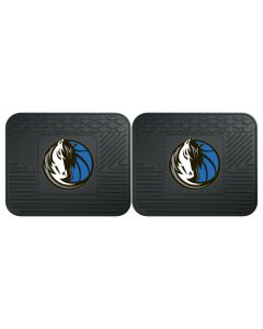 Fanmats ® - Pair of NBA Dallas Mavericks Universal Vinyl Utility Rear Floor Mats (12368)