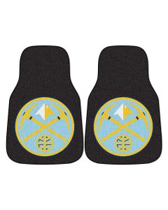 Fanmats ® - Pair of NBA Denver Nuggets Universal Carpet Front Floor Mats (9250)