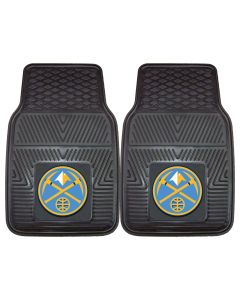 Fanmats ® - Pair of NBA Denver Nuggets Universal Vinyl Front Floor Mats (9251)