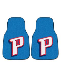 Fanmats ® - Pair of NBA Detroit Pistons Universal Carpet Front Floor Mats (9259)