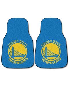 Fanmats ® - Pair of NBA Golden State Warriors Universal Carpet Front Floor Mats (9267)