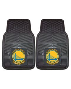 Fanmats ® - Pair of NBA Golden State Warriors Universal Vinyl Front Floor Mats (9268)