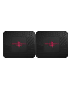 Fanmats ® - Pair of NBA Houston Rockets Universal Vinyl Utility Rear Floor Mats (12372)