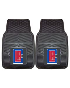 Fanmats ® - Pair of NBA Los Angeles Clippers Universal Vinyl Front Floor Mats (9293)