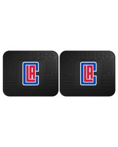 Fanmats ® - Pair of NBA Los Angeles Clippers Universal Vinyl Utility Rear Floor Mats (12374)