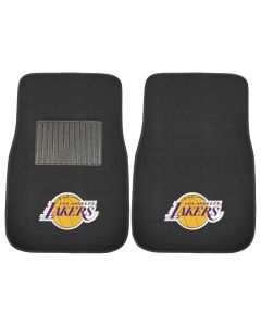 Fanmats ® - Pair of NBA Los Angeles Lakers Universal Embroidered Front Floor Mats (17608)