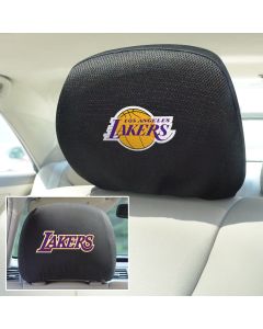 Fanmats ® - Pair of NBA Los Angeles Lakers Universal Headrest Covers (12522)