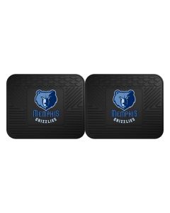 Fanmats ® - Pair of NBA Memphis Grizzlies Universal Vinyl Utility Rear Floor Mats (12376)