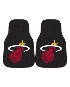 Fanmats ® - Pair of NBA Miami Heat Universal Carpet Front Floor Mats (9560)