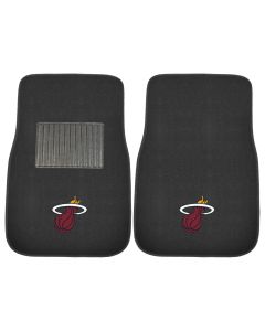Fanmats ® - Pair of NBA Miami Heat Universal Embroidered Front Floor Mats (17609)