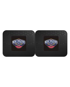 Fanmats ® - Pair of NBA New Orleans Pelicans Universal Vinyl Utility Rear Floor Mats (12381)