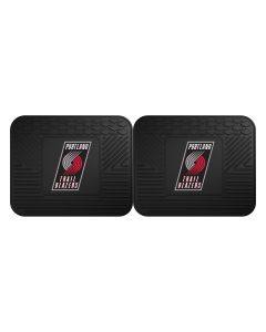Fanmats ® - Pair of NBA Portland Trail Blazers Universal Vinyl Utility Rear Floor Mats (12386)