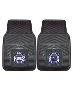 Fanmats ® - Pair of NBA Sacramento Kings Universal Vinyl Front Floor Mats (9398)