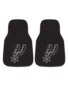 Fanmats ® - Pair of NBA San Antonio Spurs Universal Carpet Front Floor Mats (9405)