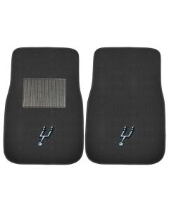 Fanmats ® - Pair of NBA San Antonio Spurs Universal Embroidered Front Floor Mats (17613)