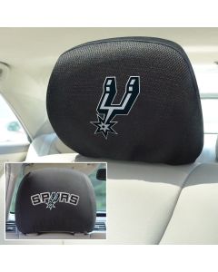 Fanmats ® - Pair of NBA San Antonio Spurs Universal Headrest Covers (12526)