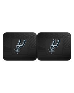 Fanmats ® - Pair of NBA San Antonio Spurs Universal Vinyl Utility Rear Floor Mats (12388)