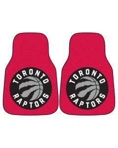 Fanmats ® - Pair of NBA Toronto Raptors Universal Carpet Front Floor Mats (9421)
