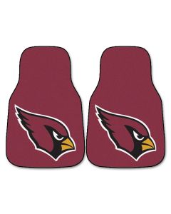 Fanmats ® - Pair of NFL Arizona Cardinals Universal Carpet Front Floor Mats (5663)