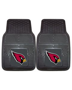 Fanmats ® - Pair of NFL Arizona Cardinals Universal Vinyl Front Floor Mats (8883)