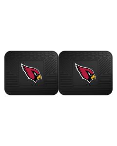 Fanmats ® - Pair of NFL Arizona Cardinals Universal Vinyl Utility Rear Floor Mats (12349)