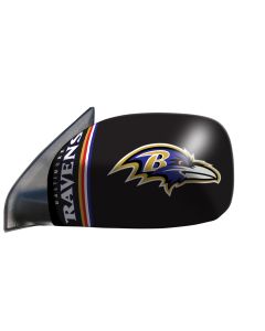 Fanmats ® - Pair of NFL Baltimore Ravens Small Side Mirror Covers (11868)