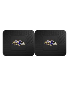 Fanmats ® - Pair of NFL Baltimore Ravens Universal Vinyl Utility Rear Floor Mats (12305)