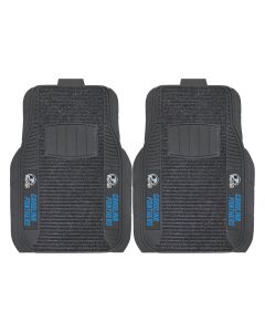 Fanmats ® - Pair of NFL Carolina Panthers Universal Deluxe Front Floor Mats (13801)
