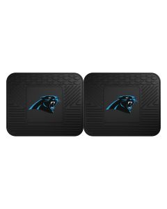 Fanmats ® - Pair of NFL Carolina Panthers Universal Vinyl Utility Rear Floor Mats (12352)