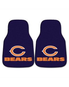 Fanmats ® - Pair of NFL Chicago Bears Universal Carpet Front Floor Mats (5710)