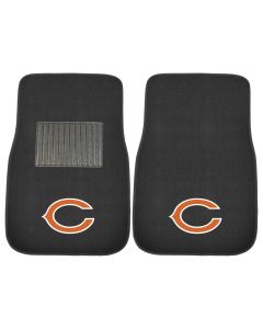 Fanmats ® - Pair of NFL Chicago Bears Universal Embroidered Front Floor Mats (10343)