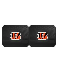 Fanmats ® - Pair of NFL Cincinnati Bengals Universal Vinyl Utility Rear Floor Mats (12353)