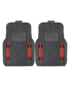 Fanmats ® - Pair of NFL Cleveland Browns Universal Deluxe Front Floor Mats (13800)