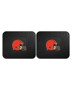 Fanmats ® - Pair of NFL Cleveland Browns Universal Vinyl Utility Rear Floor Mats (12354)