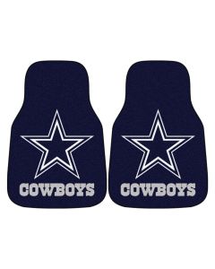 Fanmats ® - Pair of NFL Dallas Cowboys Universal Carpet Front Floor Mats (5724)