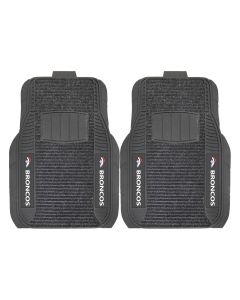 Fanmats ® - Pair of NFL Denver Broncos Universal Deluxe Front Floor Mats (13794)