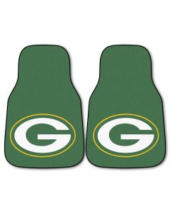 Fanmats ® - Pair of NFL Green Bay Packers Universal Carpet Front Floor Mats (5754)