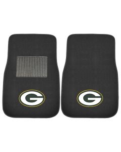 Fanmats ® - Pair of NFL Green Bay Packers Universal Embroidered Front Floor Mats (10744)