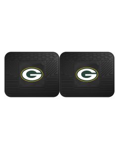 Fanmats ® - Pair of NFL Green Bay Packers Universal Vinyl Utility Rear Floor Mats (12306)