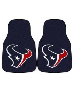 Fanmats ® - Pair of NFL Houston Texans Universal Carpet Front Floor Mats (5731)