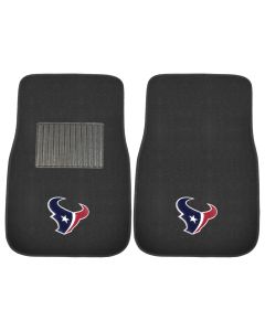 Fanmats ® - Pair of NFL Houston Texans Universal Embroidered Front Floor Mats (17353)