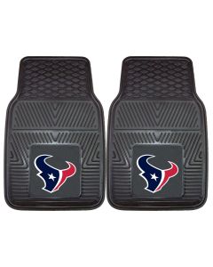 Fanmats ® - Pair of NFL Houston Texans Universal Vinyl Front Floor Mats (8993)