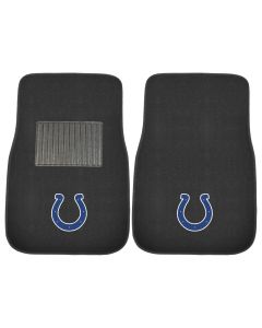 Fanmats ® - Pair of NFL Indianapolis Colts Universal Embroidered Front Floor Mats (10299)